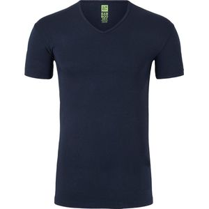 ALAN RED T-shirt Baltimora bamboo (1-pack) - V-hals stretch - blauw
