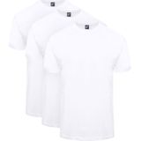 Alan Red - Virgina - T-shirt - Wit - Katoen - 3-pack
