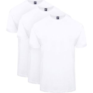 Alan Red - Virgina - T-shirt - Wit - Katoen - 3-pack