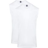 Alan Red - Minto - Tanktop - Wit - 100% Katoen - Slim Fit 2-Pack