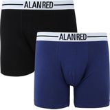 Alan Red - Boxershorts - Donkerblauw - 2-Pack - Heren