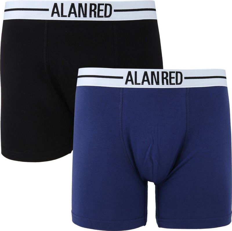 Alan Red - Boxershorts - Donkerblauw - 2-Pack - Heren