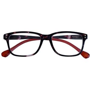 Corpootto President Leesbril, Schildpad-bruin, standaard, uniseks volwassenen, schildpad-bruin, Eén maat