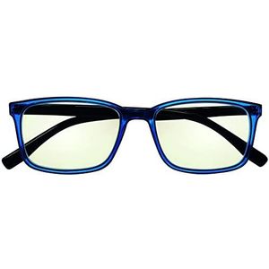 Prontoleggo Blue Block Leesbril, Blauw, Uniseks Volwassenen Standaard, Blauw, Eén maat