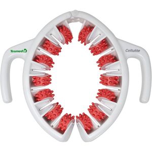 TESMED CELLULITE - Handmatige 3-in-1 Anti-cellulitemassager - Roze - Gepatenteerd - Voor Benen Billen en Buik