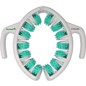TESMED CELLULITE - Handmatige 3-in-1 Anti-cellulitemassager - Groen - Gepatenteerd - Voor Benen, Billen & Buik
