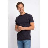 Alan Red - T-Shirt - Ronde Nek - Navy - 100% Katoen - 4 Pack