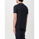 Emporio Armani All Over Logo T-Shirt - Marineblauw