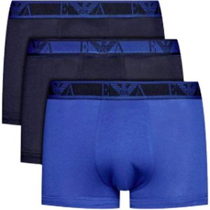 Emporio Armani - Boxershorts - Blauw - Set van 3 - Katoen