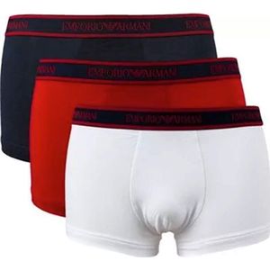 Emporio Armani - Boxershorts - Veelkleurig - Set van 3 - Premium Stretch Katoen