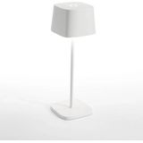 Zafferano Ofelia Pro Witte oplaadbare en dimbare LED-tafellamp - LD0870B3