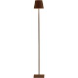 Zafferano Poldina Pro L Corten oplaadbare en dimbare LED-lamp 122cm - LD0390R3