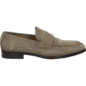 Giorgio, Schoenen, Heren, Beige, 42 EU, Suède, Klassieke Loafer 50505