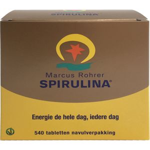 Marcus Rohrer Spirulina navul 540 Tabletten