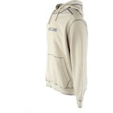 Stone Island - Ivory Cotton Hoodie - Beige - Katoen