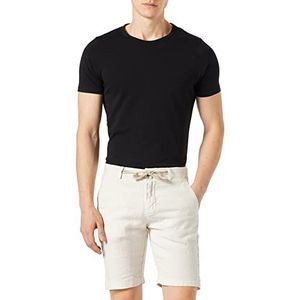 Gianni Lupo Morris Casual shorts voor heren, Ivoor, 42 NL