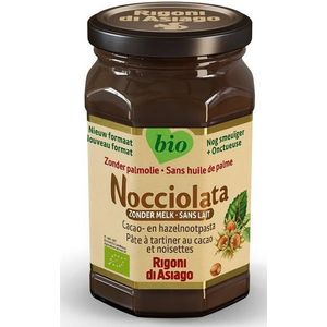 Nocciolata - Biologische Hazelnootpasta - Zonder Melk - 350g