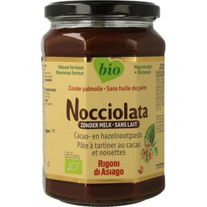 Nocciolata Cacao- en Hazelnootpasta Melkvrij 650 gr