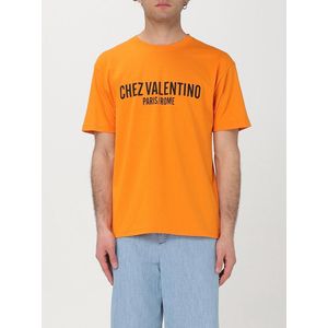Valentino Garavani - Logo Print T-shirt - Oranje - Katoen