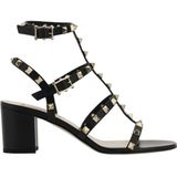 Valentino Garavani - Rockstud 60 - Leren Sandalen - Zwart