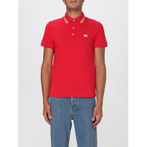 Valentino - Rode Polo Shirt - Heren - Katoen - Klassieke Stijl