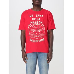 Valentino - Le Chat de la Maison - T-shirt - Rood - Katoen