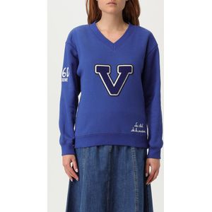 Valentino - Hoodie - Katoen - Zwart - V-hals - Lange Mouwen