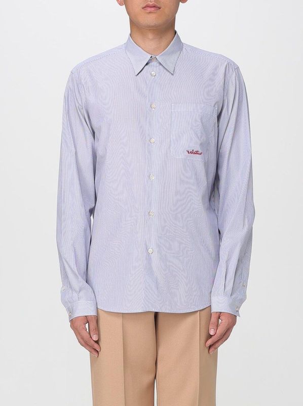 Valentino - Overhemden - Blauw - Katoen