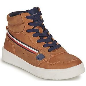 Hoge sneakers Kareem TOMMY HILFIGER KIDS. Polyester materiaal. Maten 38. Kastanje kleur