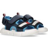 Tommy Hilfiger VELCRO SANDAL Sandale, Sommerschuh, Klettschuh, Sandalette, mit 3 Klettverschlüssen