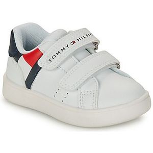 Tommy Hilfiger T1b9-33327-1355100 white unisex kinder klittenbandschoenen