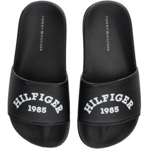 Tommy Hilfiger badslippers zwart