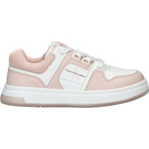 Calvin Klein Patty meisjes sneaker - Wit roze - Maat 31