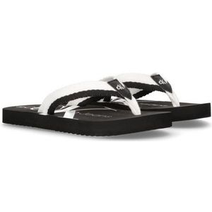Calvin Klein Slippers - Zwart m. Wit - Calvin Klein - 31 - Slippers