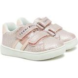Tommy Hilfiger - Sneakers - Roze - Imitatieleer - Klittenbandsluiting
