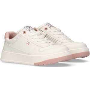Tommy Hilfiger Sneaker, Retro Sneaker, Basekt Sneaker, Schnürschuh mit farbiger Sohle