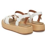 Tommy Hilfiger - Sleehaksandaaltjes - Sandaal - Wit - Synthetisch