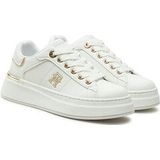 Tommy Hilfiger sneakers wit/goud