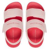 Tommy Hilfiger - Badeschoen - Roze Pink - Glitter - Klittenbandsluiting