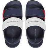 Badeschoen - Blauw/Rood/Wit - Synthetisch - Klittenbandsluiting