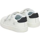 Calvin Klein - Sneakers - Wit - Imitatieleer - Klittenbandsluiting
