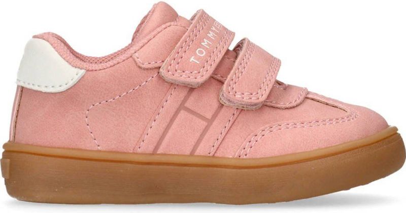 Tommy Hilfiger - Sneakers - Imitatieleer - Met Klittenbandsluiting