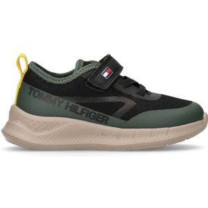 Tommy Hilfiger - Sneakers - Groen/Zwart
