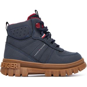 Tommy Hilfiger - Veterboots - Donkerblauw