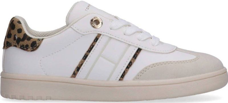 Tommy Hilfiger - Sneakers - Imitatieleer - Platte Zool - Vetersluiting