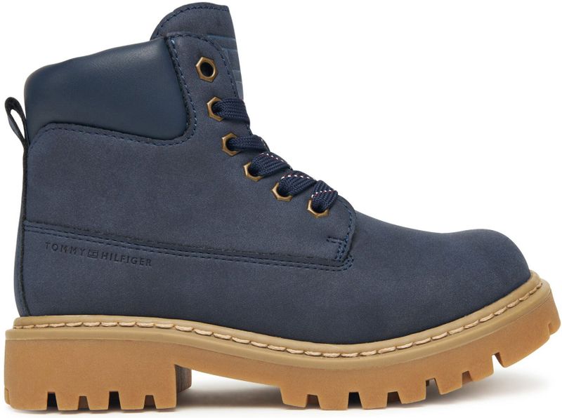 Tommy Hilfiger - Veterboots - Blauw