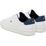 Tommy Hilfiger - Sneakers - Imitatieleer - Platte Zool - Vetersluiting