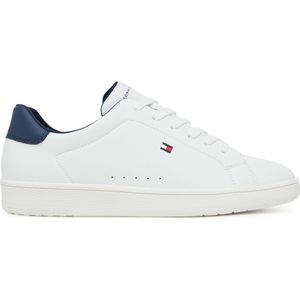 Tommy Hilfiger - Sneakers - Imitatieleer - Platte Zool - Vetersluiting