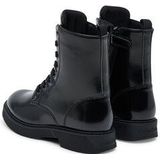 Calvin Klein - Laarzen - Zwart - Imitatieleder - Platte Hak