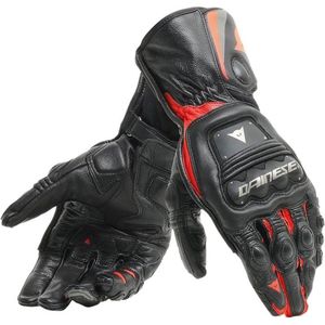 Dainese Steel-Pro, handschoenen, zwart/neon rood, XS